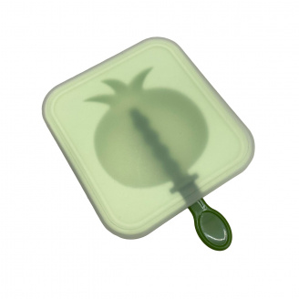 Форма для мороженого силиконовая с пластиковой крышечкой Ананас Stenson 8861