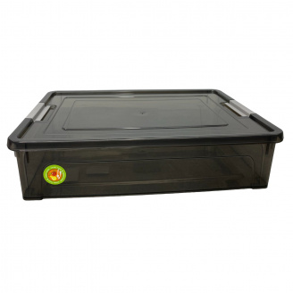 Контейнер универсальный 3,8 л 32х24х7 см Smart Box Practice Алеана 123082 тонированный/какао