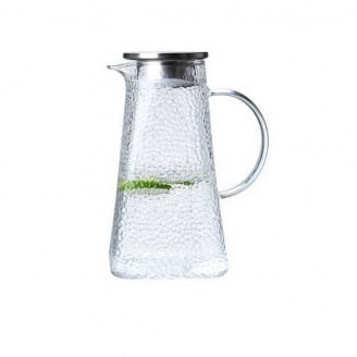Кувшин стеклянный с крышкой 1,8 л Edenberg EB-19583