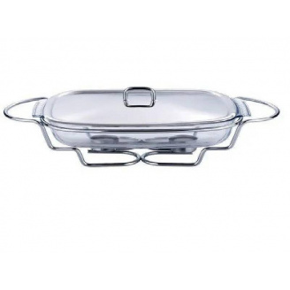 Марміт скляний прямокутний 3 л Bohmann BH-2008