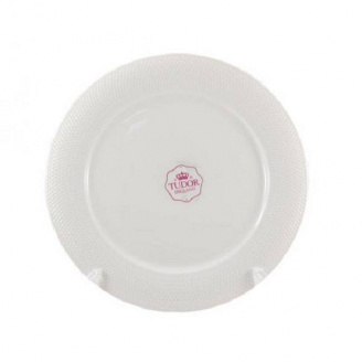 Тарілка десертна Interos Tudor TU2081-3 Сітка фарфорова 23 см