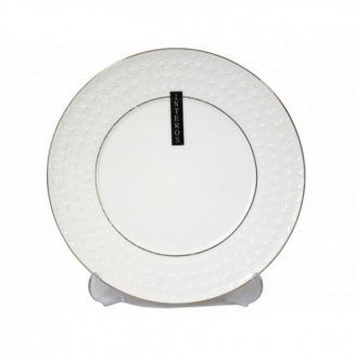 Тарелка фарфоровая 25,5 см круглая Interos 