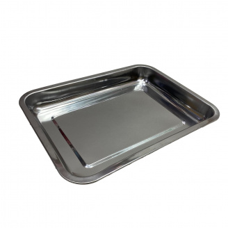 Деко для запікання з нержавіючої сталі 35,5х26,5х4,2 см A-PLUS 3627