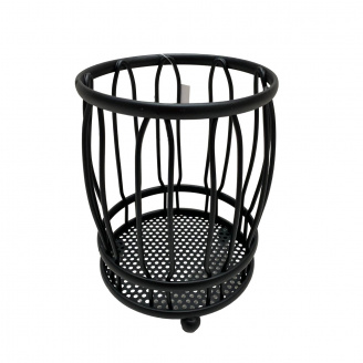 Підставка для кухонних аксесуарів h – 14.7 см d – 11 см Stenson R88707 чорний
