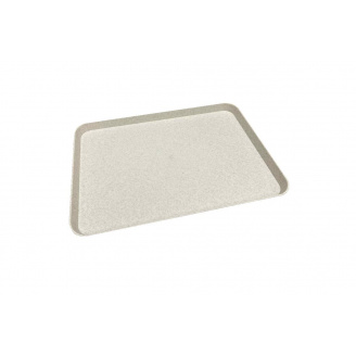 Піднос для кави 30*21*2 см Алеана 169098 бежевий флок