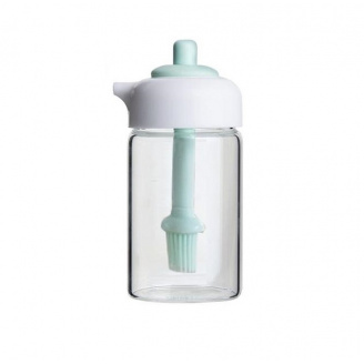 Ємність для олії з пензликом 250 мл A-PLUS OB-25/6256 Прозорий з бірюзовим