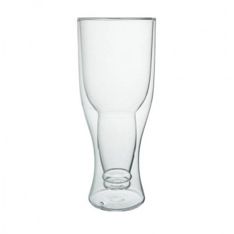 Келих для пива, квасу, соку 350 мл з подвійними стінками Bottle S&T 201-24