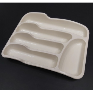 Лоток для столових приладів біла троянда Альона 167095