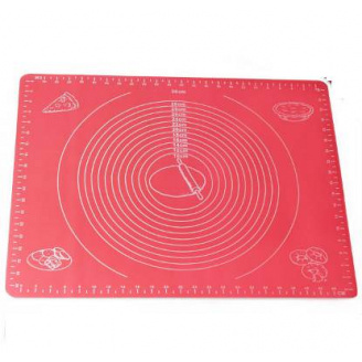 Килимок силіконовий 50 х 40 см для розкочування тіста Kamille-7787