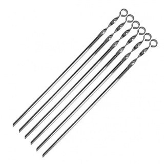 Набір кутових шампурів із сталі 6 шт 60,5 см A-PLUS 1835