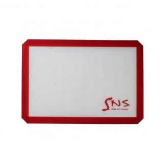 Силиконовый коврик SNS для выпечки запекания белый 40 х 30 см 1501-HH