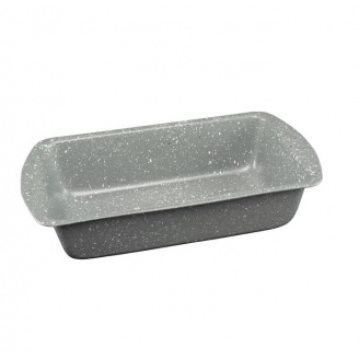 Форма прямокутна для випічки з мармуровим покриттям 33 х 22 х 5,5 см A-PLUS 1143