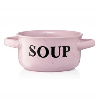 Бульйонниця керамічна 550 мл Ardesto Alcor AR3476P рожевий