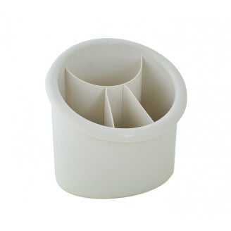 Лоток для столовых приборов Алеана 15,3х12 см h15,5 см полипропилен Белая Роза 167094