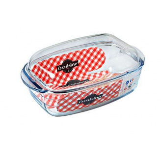 Каструля з жароміцного скла 6,5 л 37 х 22 см O CUISINE BASIC 466AC00