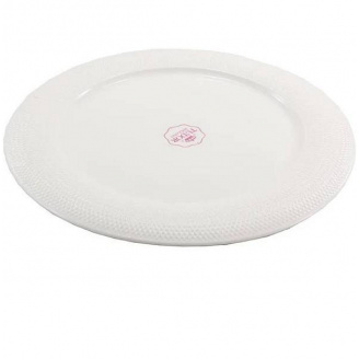 Тарілка десертна Interos Tudor TU2081-2 Сітка фарфорова 20 см