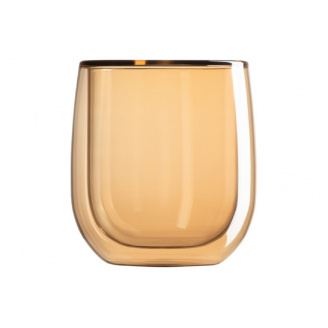 Набор стаканов с двойными стенками 2 шт 250 мл Ardesto Golden Moon AR2625GG