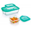 Ємність прямокутна для їжі 820 мл Luminarc Keep`n Box Lagoon 5518P LUM Херсон