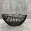 Кошик для фруктів DECOR "Напівхвиля" 25х24х10 см чорний 78954622/1005 Березне