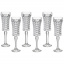Набор бокалов для шампанского 120 мл 6 шт Bohemia Diamond Crystalite 1KD27 99T41 120 Чернигов