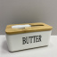 Маслянка керамічна з ножем "Butter A-PLUS 0480-2 білий Київ