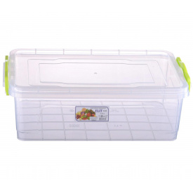 Контейнер 7,0л. Elit №5 плоский 375*255*126 мм Ал-Пластик Ал 14
