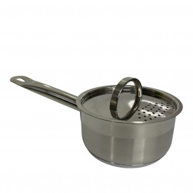 Ківш із нержавіючої сталі з кришкою 0,75л Maestro MR-3511-14s