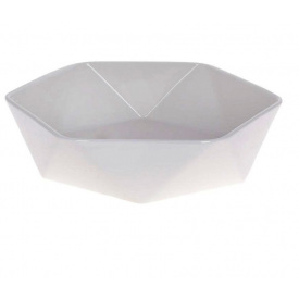 Салатник фарфоровый "Ромб" 28*25*7 см Bona Di 988-283 White