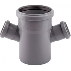 Крестовина канализационная OSTENDORF ф 110х50х50мм x67° внутренняя