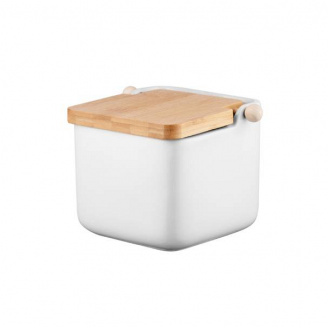 Цукровиця керамічна з кришкою 840 мл 14х12х11 см Ardesto Midori AR0907W