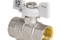 Кран шаровый KOER 1" ГГБ (KR.217.W) белый (KR0180)