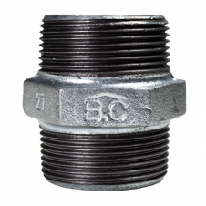 Ниппель чугунный оцинкованный B.C 1 1/4”