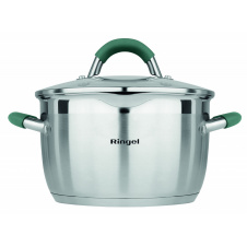 Кастрюля RINGEL Expert 20 см 3.5 л Хром (6723691)