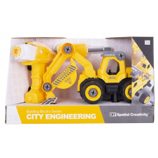 Экскаватор Diy Spatial Creativity LM8011-DZ-1 Разноцветный (6477771)
