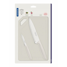 Набор ножей Tramontina Plenus 3 предмета Light grey (6747192)