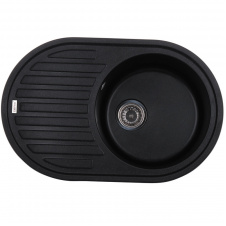 Мийка кухонна ZERIX ZS-7750R-03 Чорна (ZX4556)