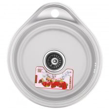 Мойка кухонная ZERIX Z4843-06-160E (SATIN) (ZS0566)