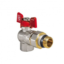 Кран з американкою 3/4" "антипротечка" (KOER KR.228-Gi) кутовий (KR0194)