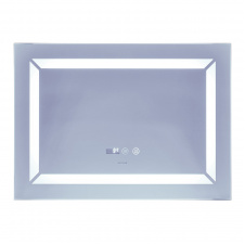Дзеркало Mixxus Light MR01-70x50 (годинник, LED-підсвічування, антизапотівання) (MI6000)