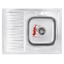Мийка кухонна ZERIX Z8060R-06-160MD (MICRO DECOR) (ZS0608)