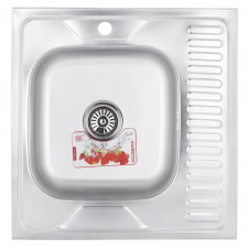 Мийка кухонна ZERIX Z6060L-06-160MD MICRO DECOR (ZS0585)