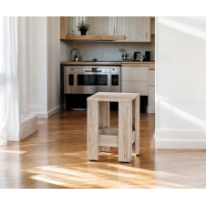 Табуретка Tobi Sho Т-1 для кухни, столовой, терассы 320х320х450 Дуб сонома в комплекте 2 шт