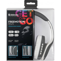 Гарнітура Defender FreeMotion B525 Gray + White, Bluetooth (63527) (6492205) Чернігів