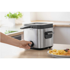 Фритюрница Sencor SFR 6200SS Хром/черный (6603538) Житомир