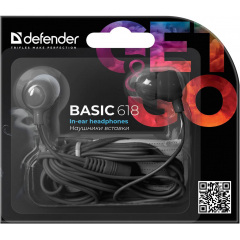 Навушники Defender 1 Basic-618 Black (63618) (6315355) Харків