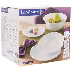 Сервіз столовий LUMINARC TRIANON, 19 предметів (6190442) Київ