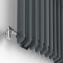 Радиатор с полками Ideale Zeta 12 12/1800/548 антрацит Никополь
