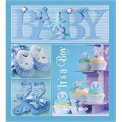 Фотоальбом EVG 20sheet Baby collage Blue w/box (UA) (6239793) Днепр