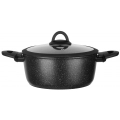 Кастрюля RINGEL Zira 3.5 л 20 см Черный (6865316) Ворожба