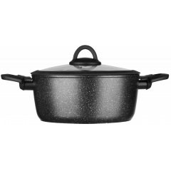 Кастрюля RINGEL Zira 3.5 л 20 см Черный (6865316) Ворожба